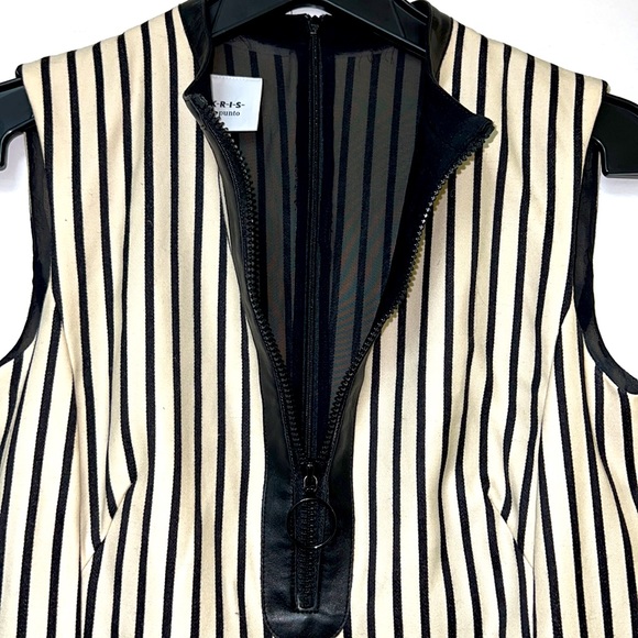 NWOT AKRIS PUNTO STRIPED DRESS - Picture 3 of 10